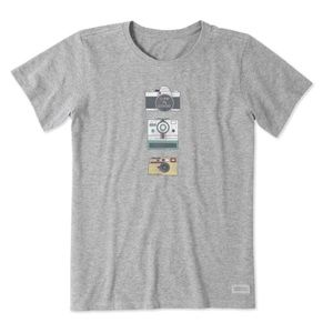 Life is Good Hobby Cameras Crusher Tee